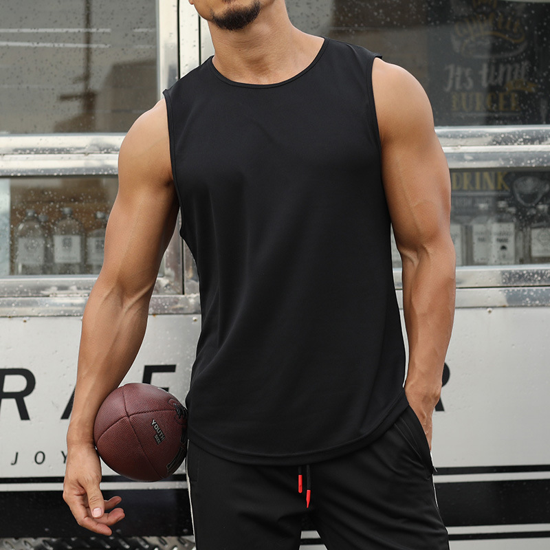 Sleeveless Undershirt - Мужская майка для спортзала, спортивная футболка